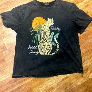 Zutter Boutique Cheetah T shirt